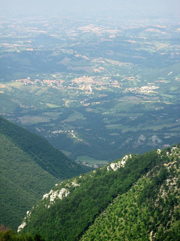 Bolognola - View to Sarnano